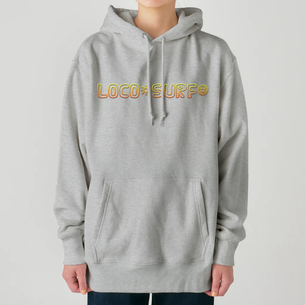 LOCO_のサーフボードのプリントグッズ Heavyweight Hoodie