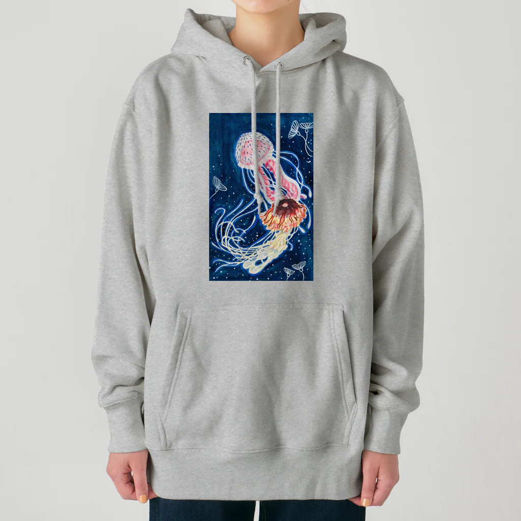 JapaneseArt Yui Shopの海月のワルツ Heavyweight Hoodie