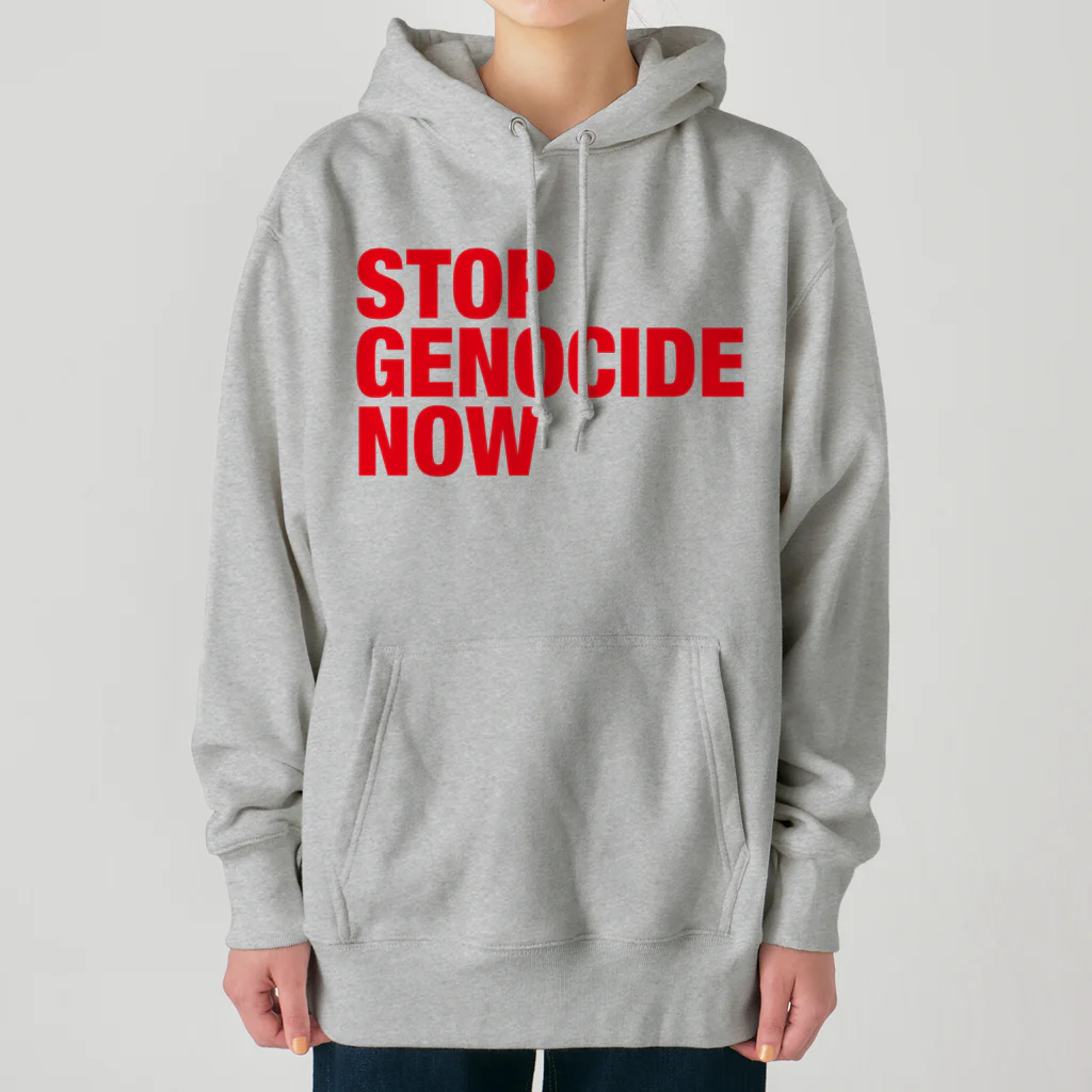 meril_goods_storeのSTOP GENOCIDE NOW Heavyweight Hoodie