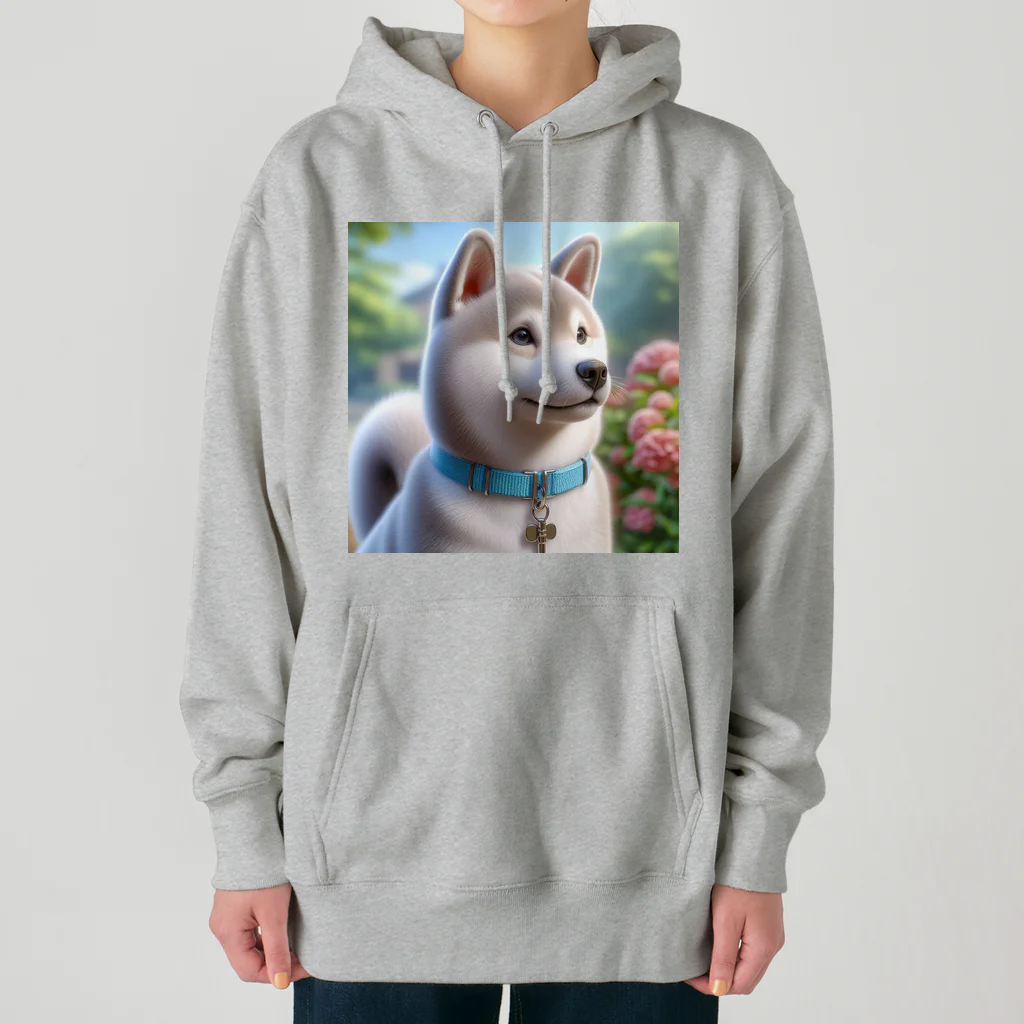 ANTARESのお散歩（柴犬） Heavyweight Hoodie