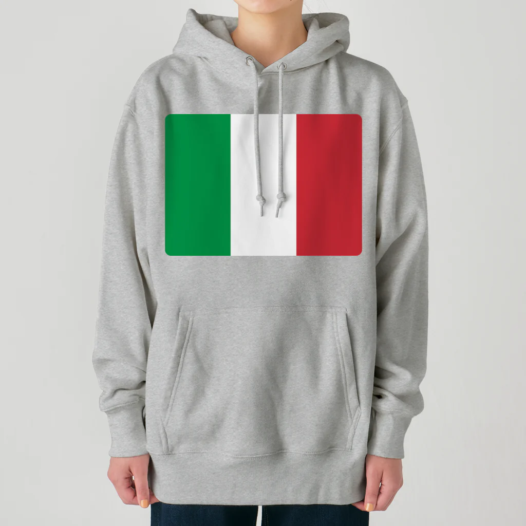 お絵かき屋さんのイタリアの国旗 Heavyweight Hoodie