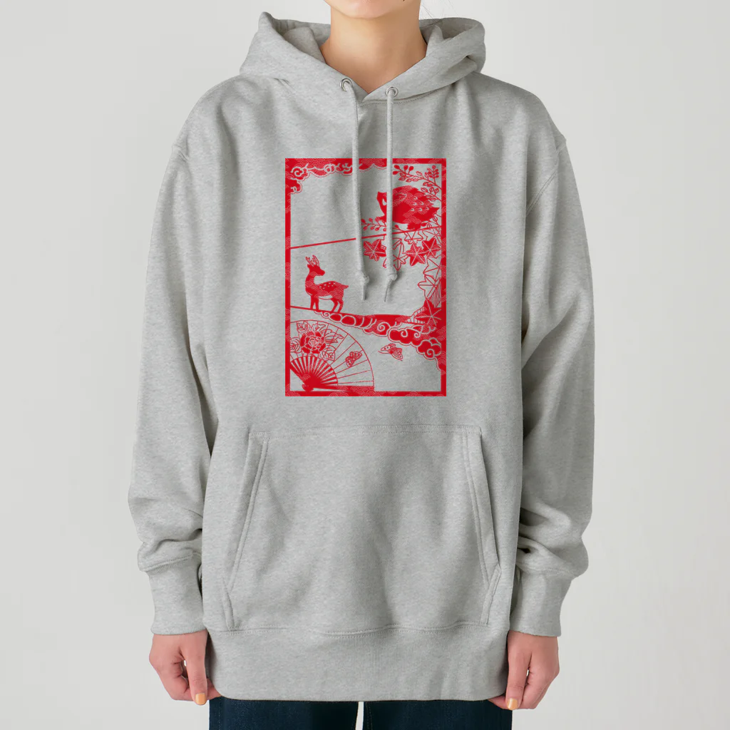 甘漏り屋のiNoshiKachO Heavyweight Hoodie