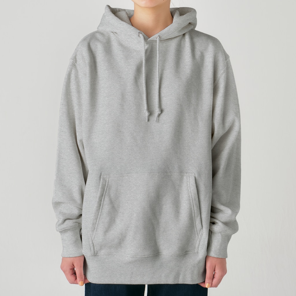 LalaHangeulのRockhopper penguin　(イワトビペンギン)　バックプリント Heavyweight Hoodie