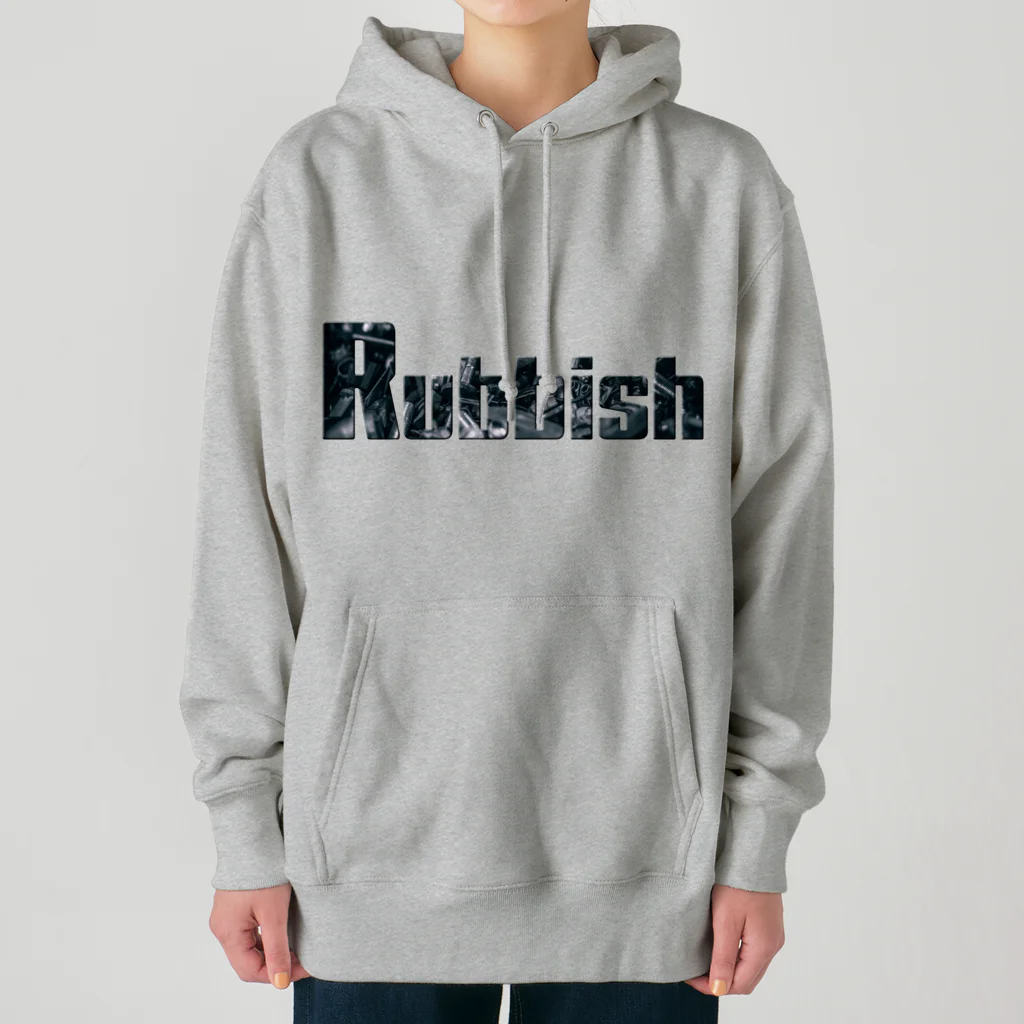 RubbishのRubbish ロゴ ヘビーウェイトパーカー