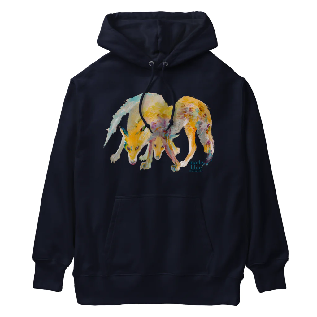 made blueのアカギツネ Heavyweight Hoodie