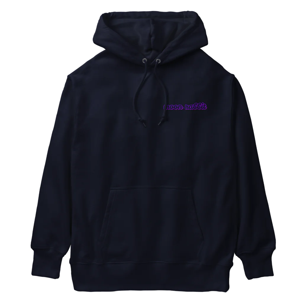 雑貨屋  　 スライドの月兎パーカー Heavyweight Hoodie