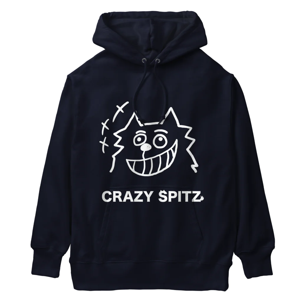 ehime@けだま&もち＆すみのCRAZY SPITZ「HA HA HA」ver.white Heavyweight Hoodie