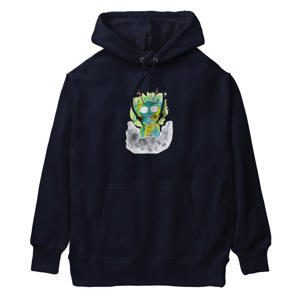 みゆ左衛門の見習い龍神さま🐉 Heavyweight Hoodie