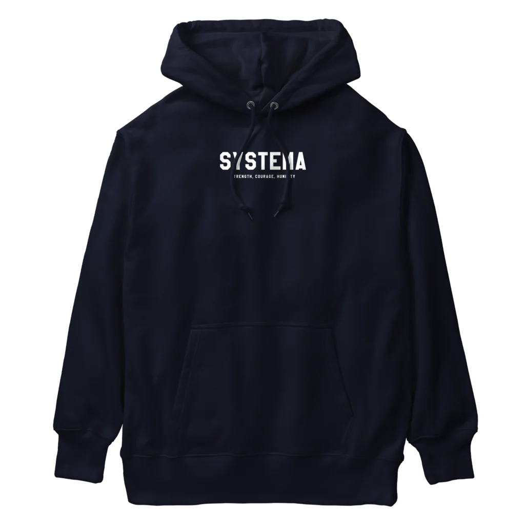 システマ東京のSYSTEMA【白文字】 Heavyweight Hoodie