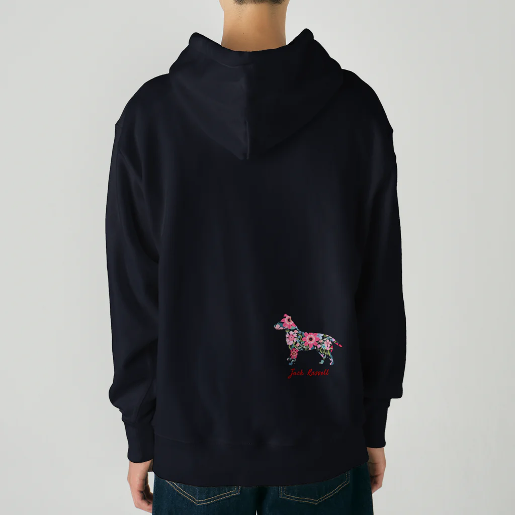 AtelierBoopの花kauwela ジャックラッセルテリア Heavyweight Hoodie