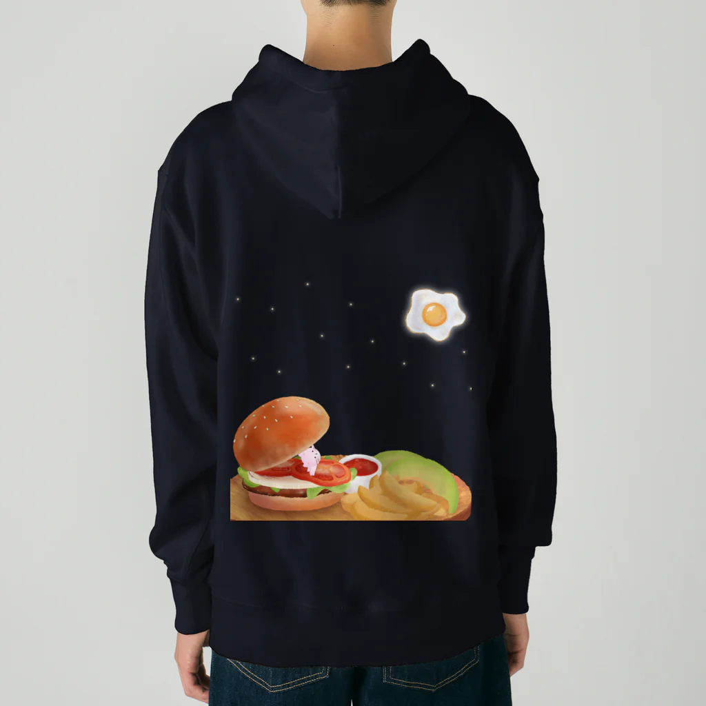 mifの月見バーガー🍔 Heavyweight Hoodie