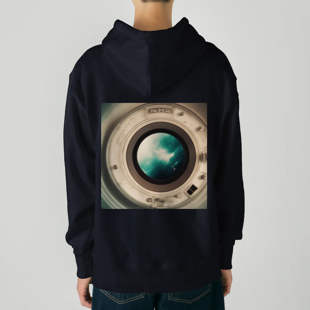 テフラんずの窓の外は宇宙 Heavyweight Hoodie