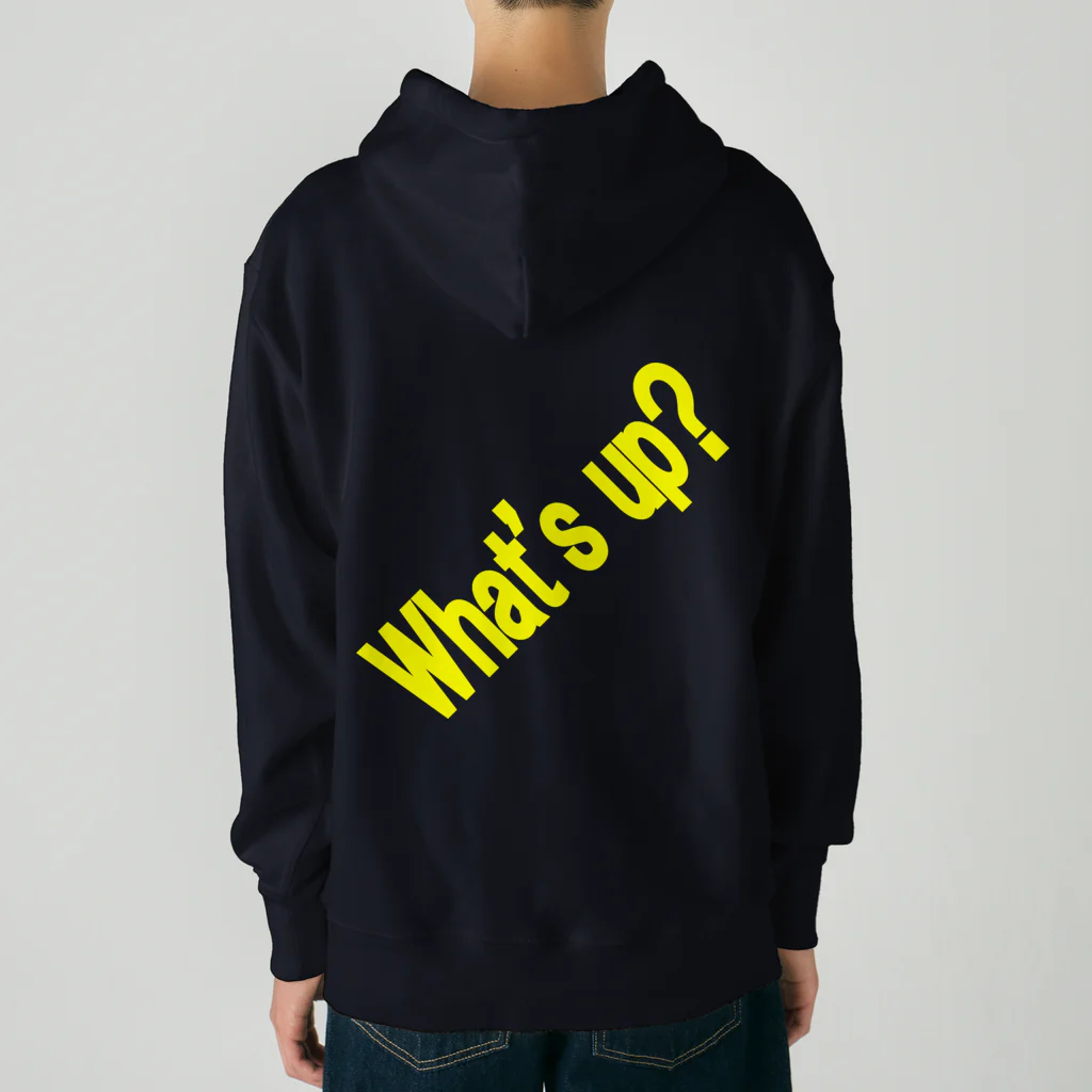 ainarukokoroのWhat's up? Heavyweight Hoodie