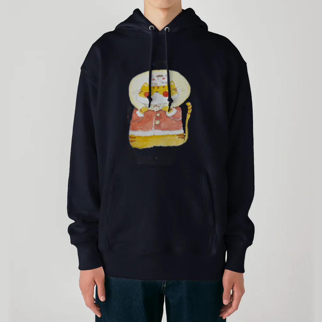 みゆ左衛門のサンタさんのお手伝い Heavyweight Hoodie