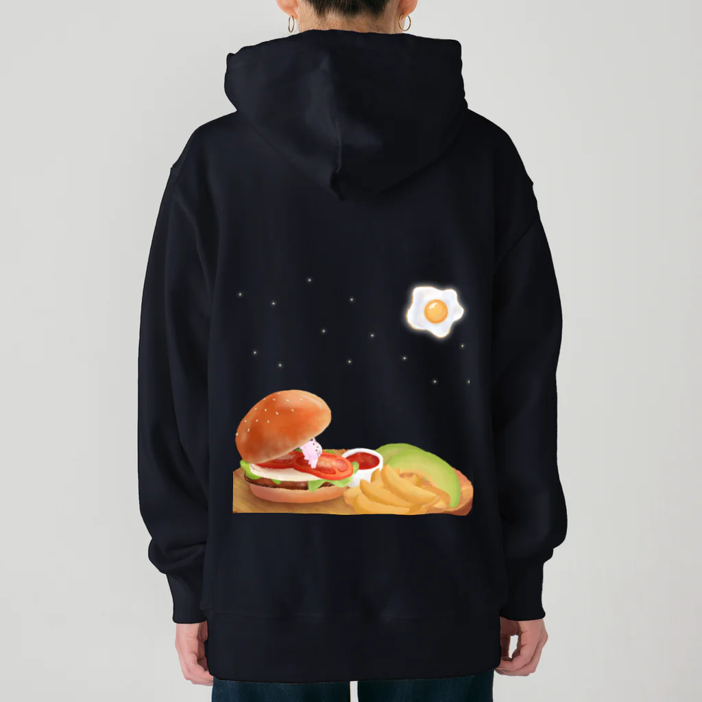 mifの月見バーガー🍔 Heavyweight Hoodie