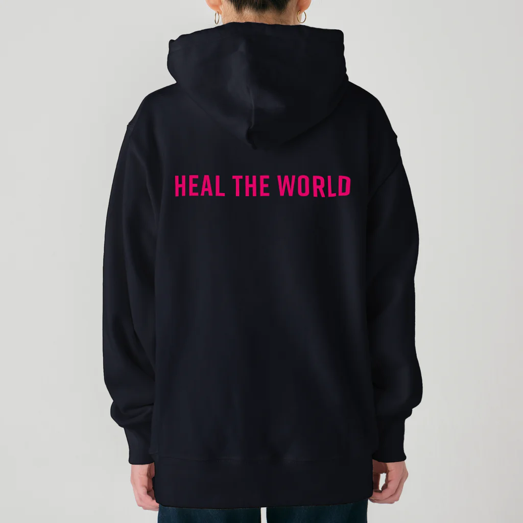 GreenCrystalのHeal the world Heavyweight Hoodie