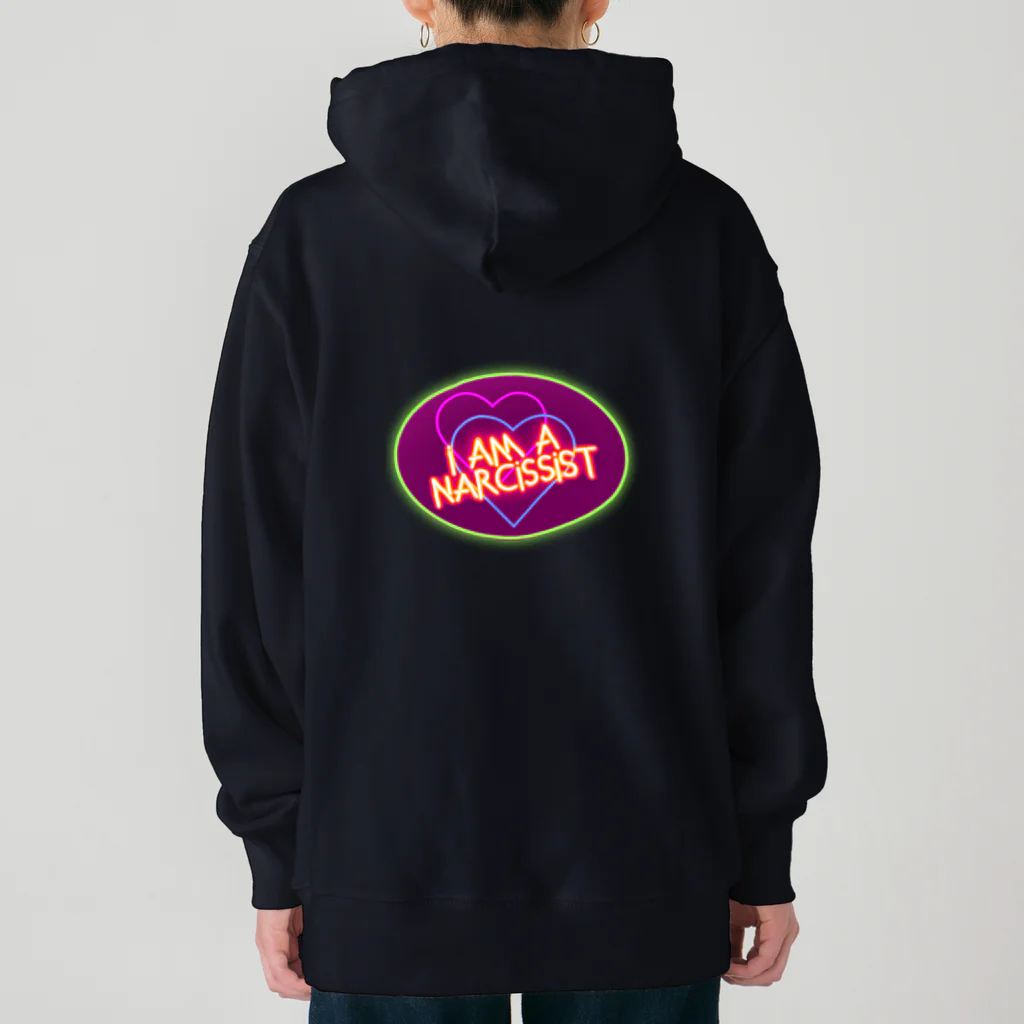 PAW WOW MEOWのI am a NARCISSIST Heavyweight Hoodie