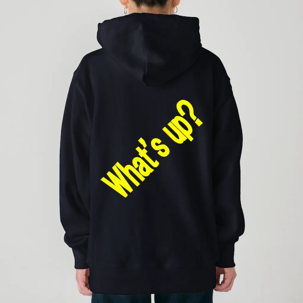 ainarukokoroのWhat's up? Heavyweight Hoodie