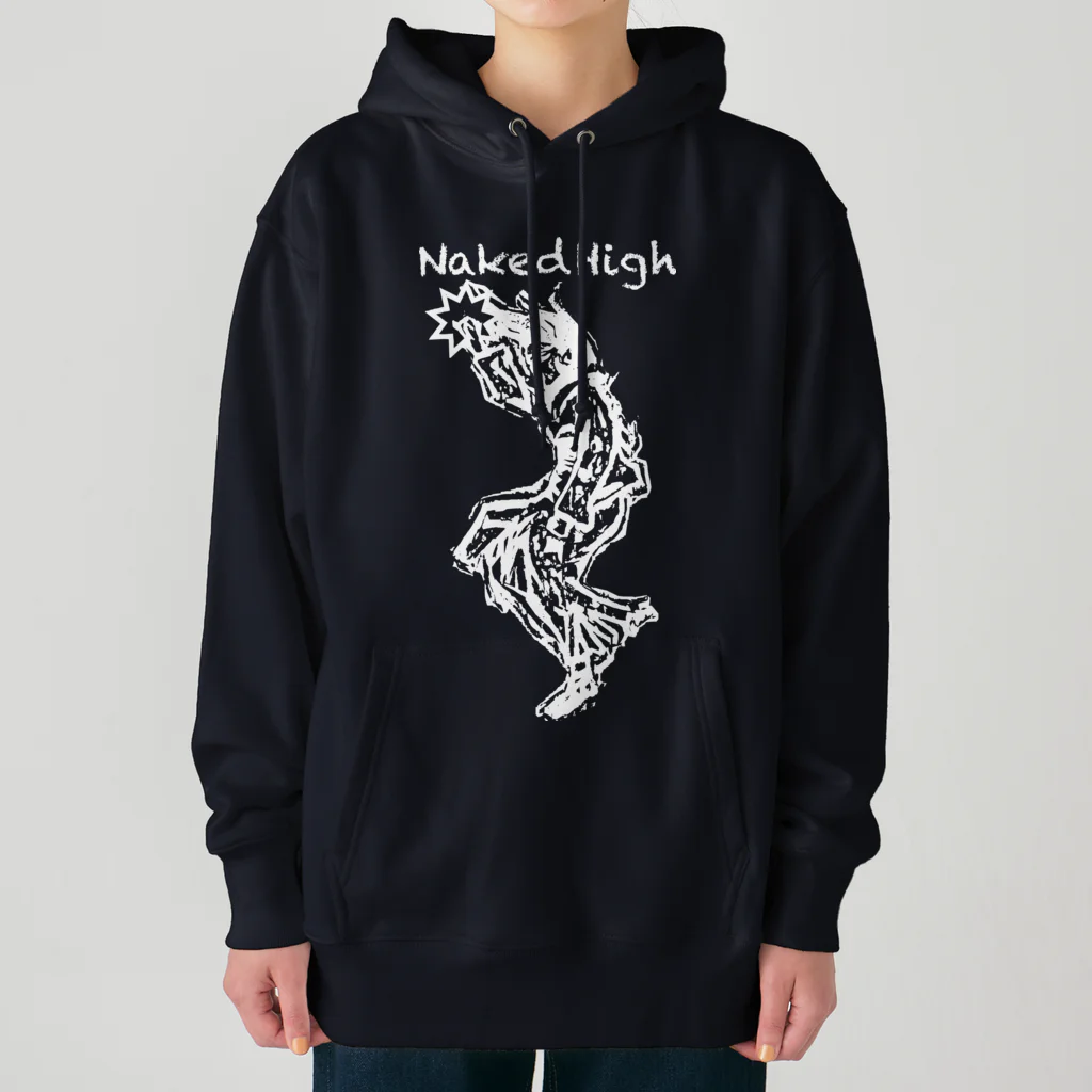 NakedHighのKIMONO GIRL W Heavyweight Hoodie