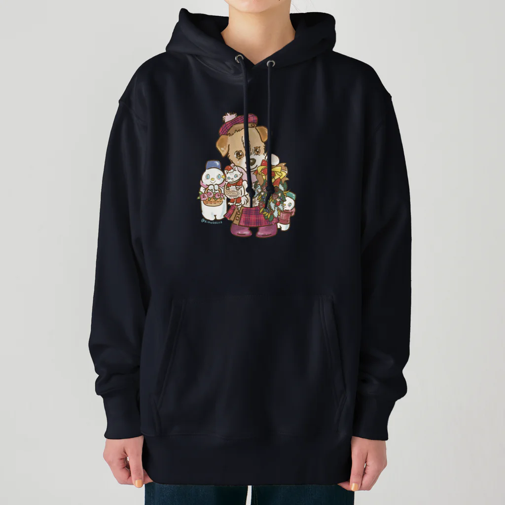 猫のきぬくんのお店のハニーちゃん　クリスマスツアー Heavyweight Hoodie