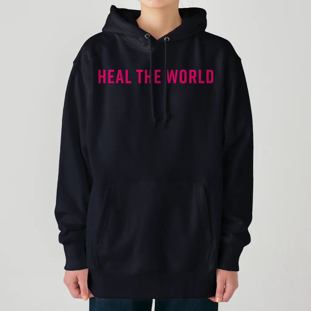 GreenCrystalのHeal the world Heavyweight Hoodie