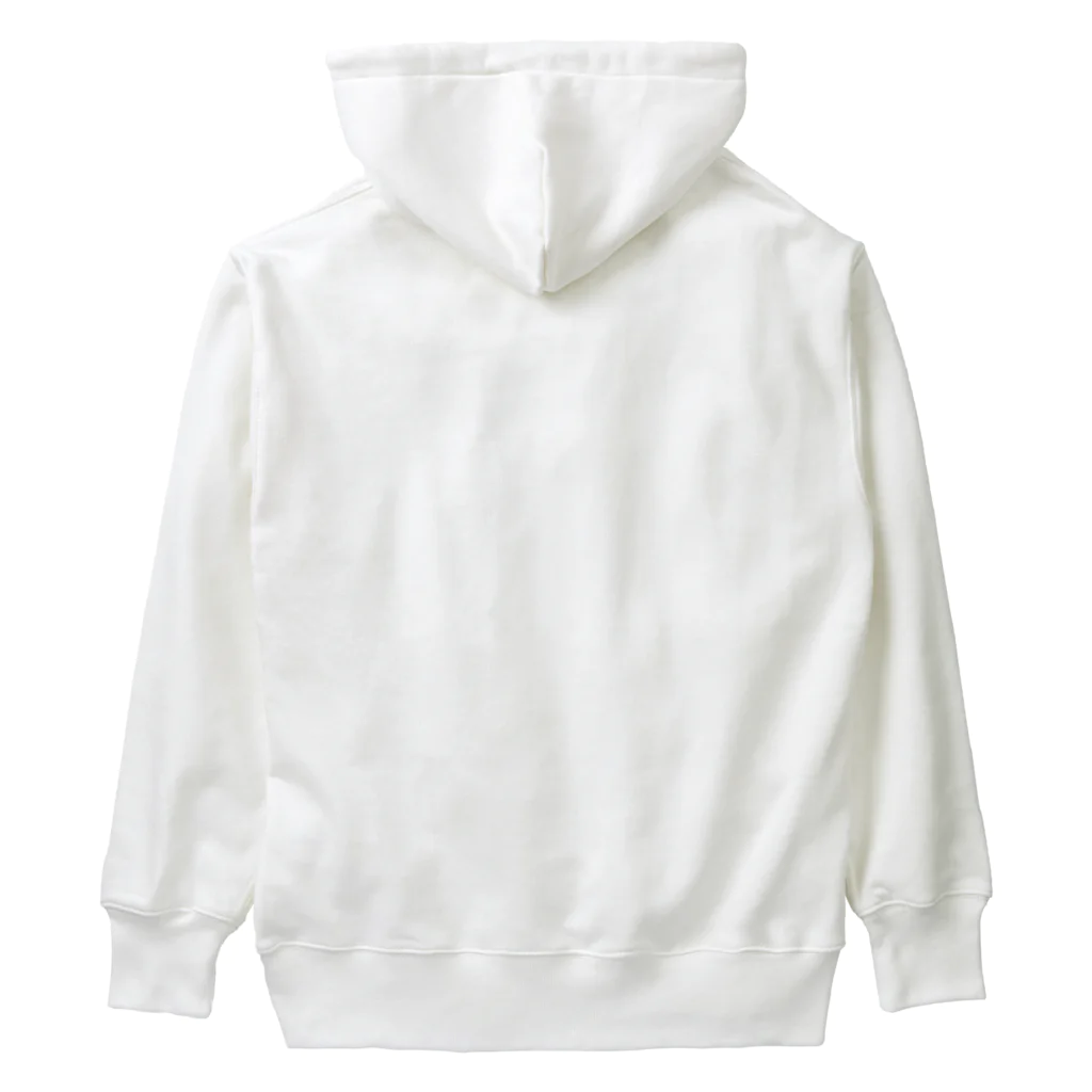 一色に統一できなくて白の睡蓮のようなチューリップ Heavyweight Hoodie