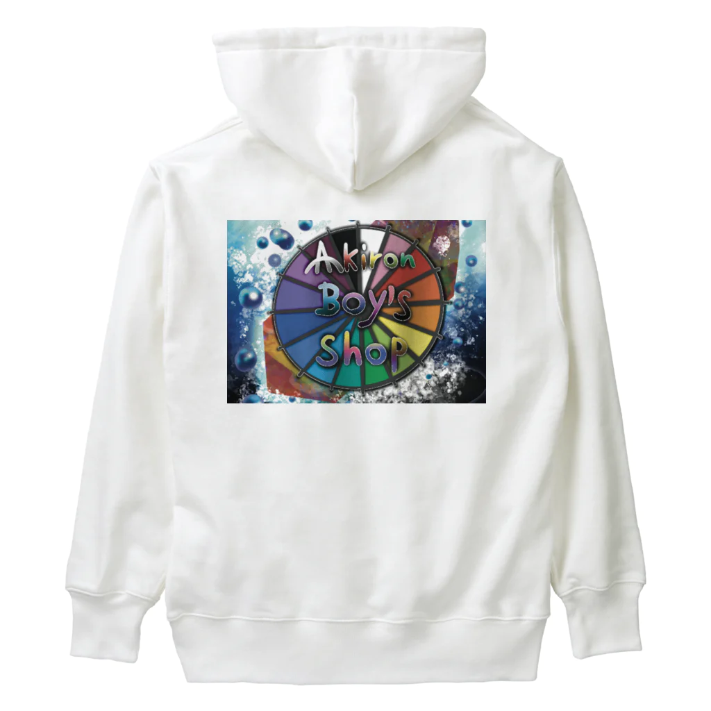 AkironBoy's_Shopのサボテンとサウナの融合 (Fusion of cactns and Sauna) Heavyweight Hoodie