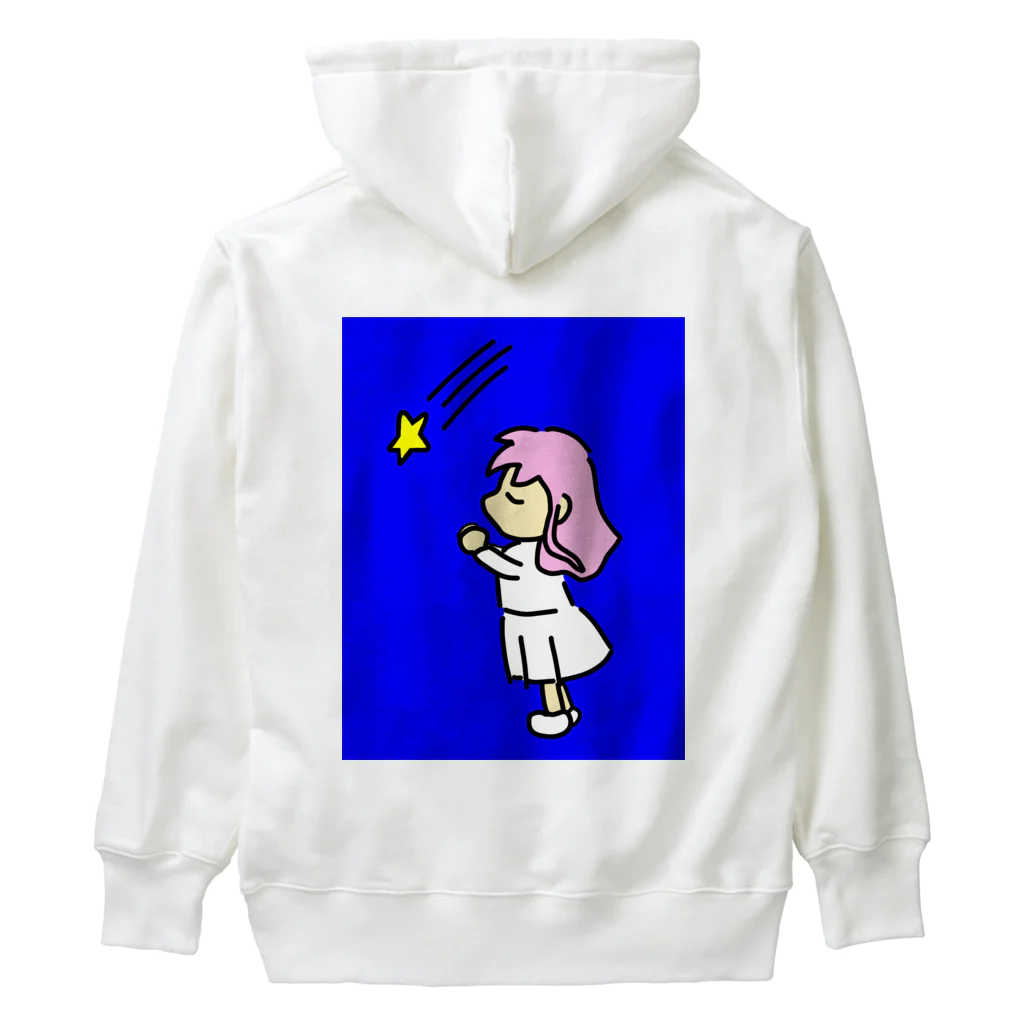 greetenの夜空　星に願いを Heavyweight Hoodie