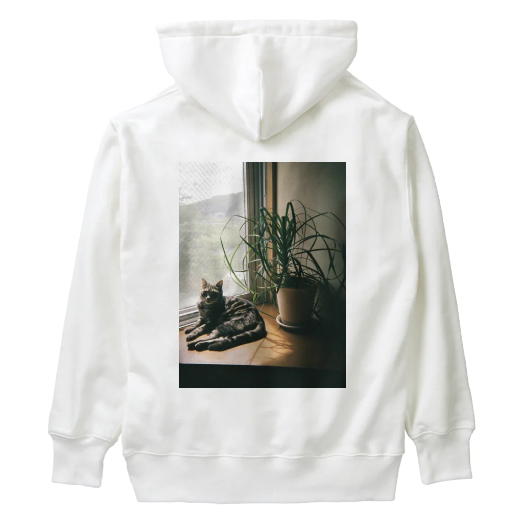 毎日ころりんの猫の写ルンです Heavyweight Hoodie