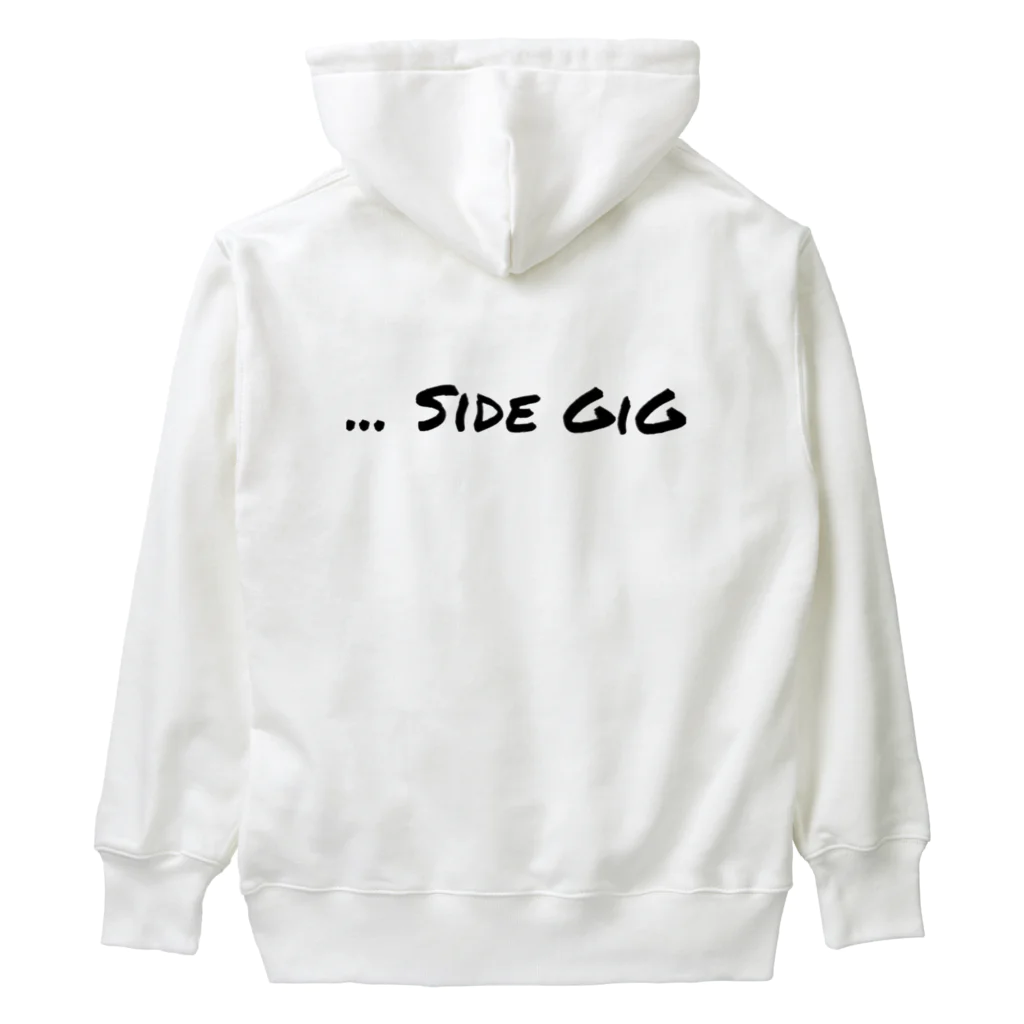 ... Side GiGのside GiG ロゴ ヘビーウェイトパーカー