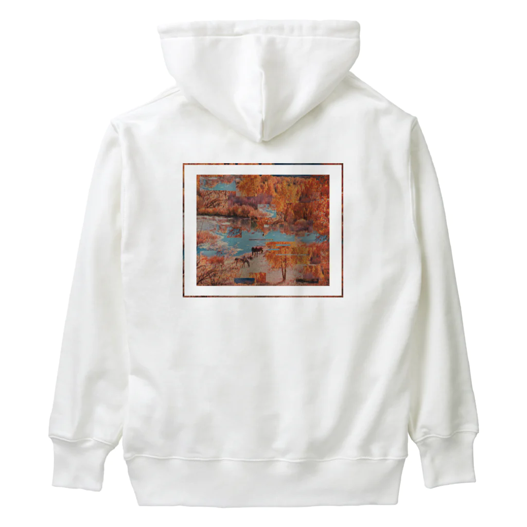 monocolor_collageの再構築８ Heavyweight Hoodie