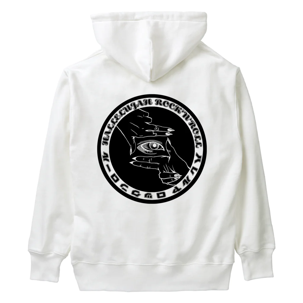 ハレルヤロックンロールのハレロクロゴ Heavyweight Hoodie