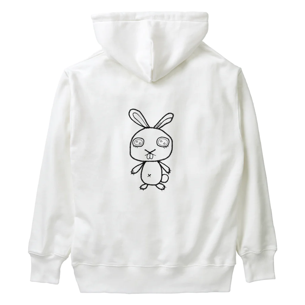 mon chou chouのカラフルうさぎのラビ丸君★ Heavyweight Hoodie