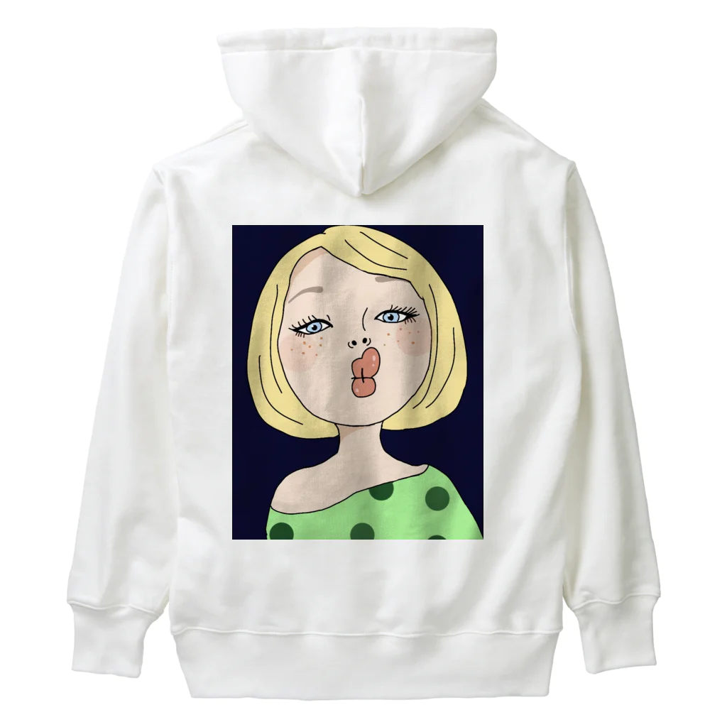 ゆかり(・e・)の金髪少女 Heavyweight Hoodie