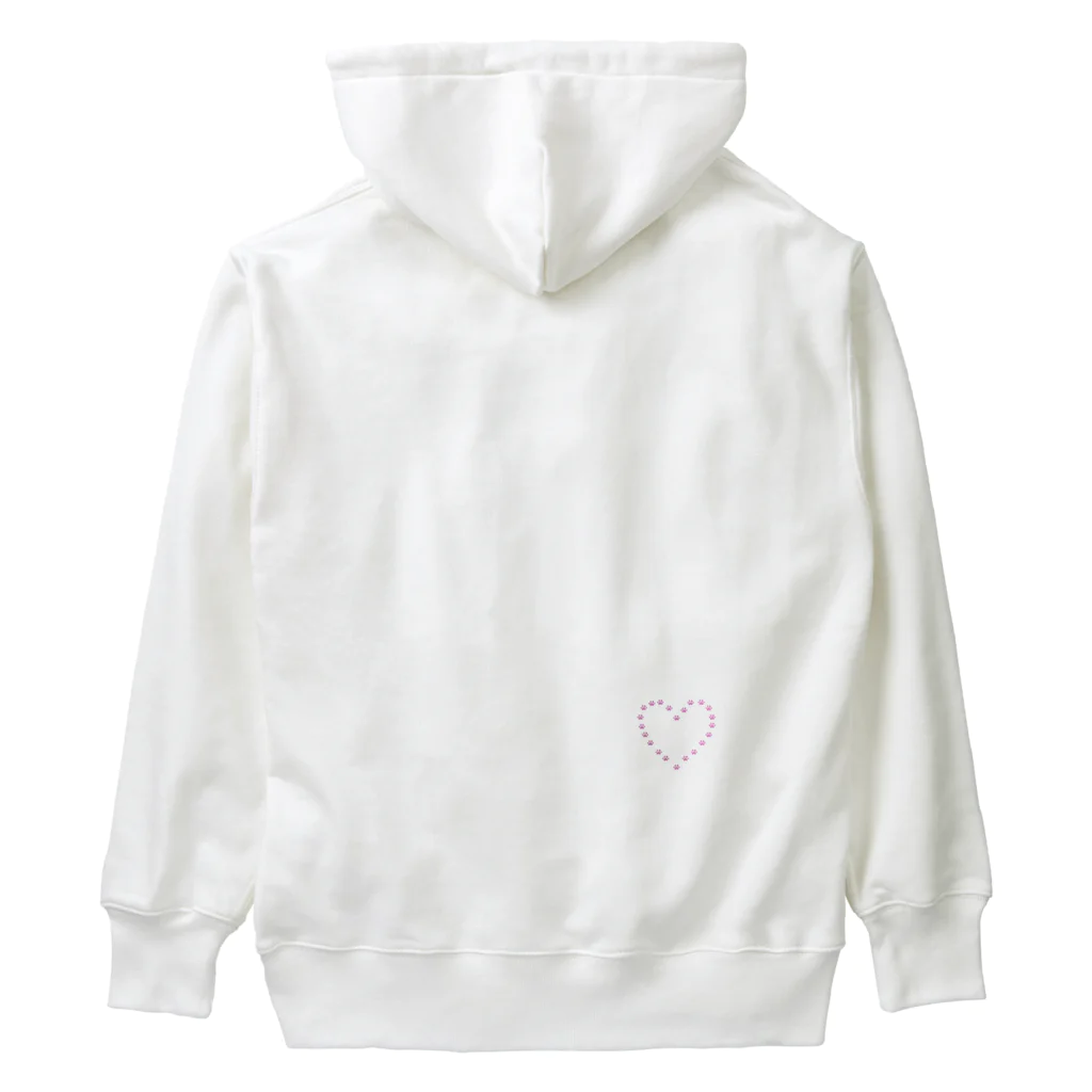 Heartfulのキャットオンザムーン Heavyweight Hoodie