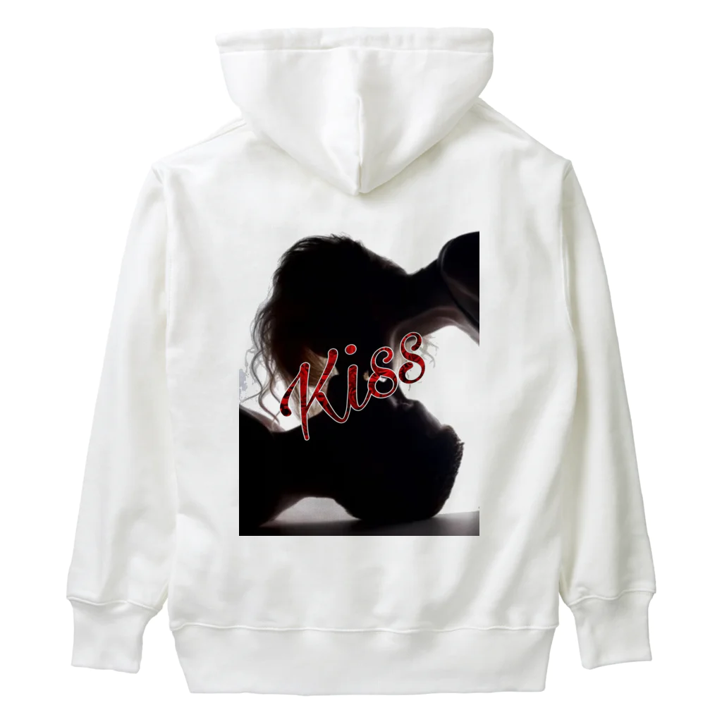 キッチンファラオのKiss デザイン Heavyweight Hoodie