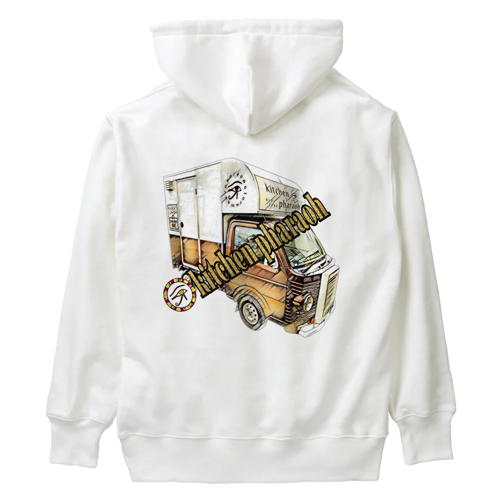 キッチンファラオのキッチンカー　デザイン Heavyweight Hoodie