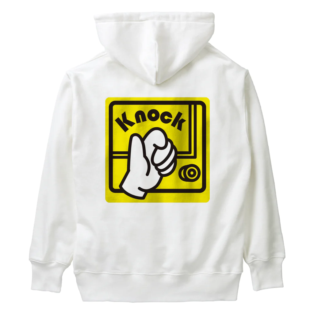 tekutekupockeのknock on the door Heavyweight Hoodie