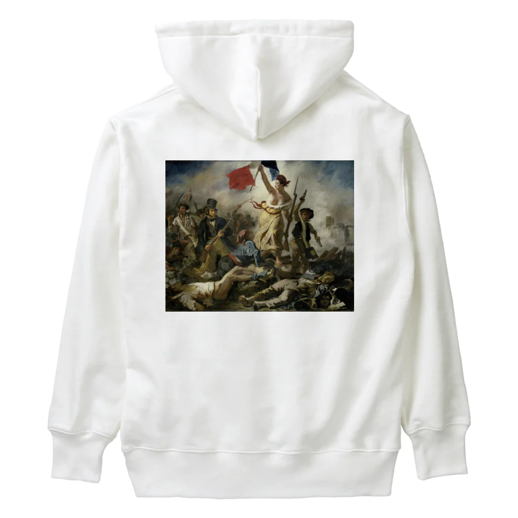 世界美術商店の民衆を導く自由の女神 / Liberty Leading the People Heavyweight Hoodie