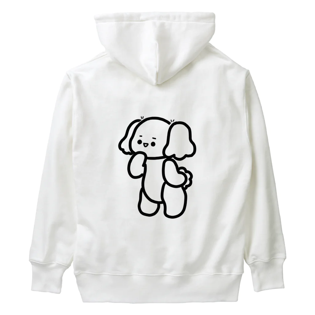 たらいそのトイプードルのころんたん Heavyweight Hoodie