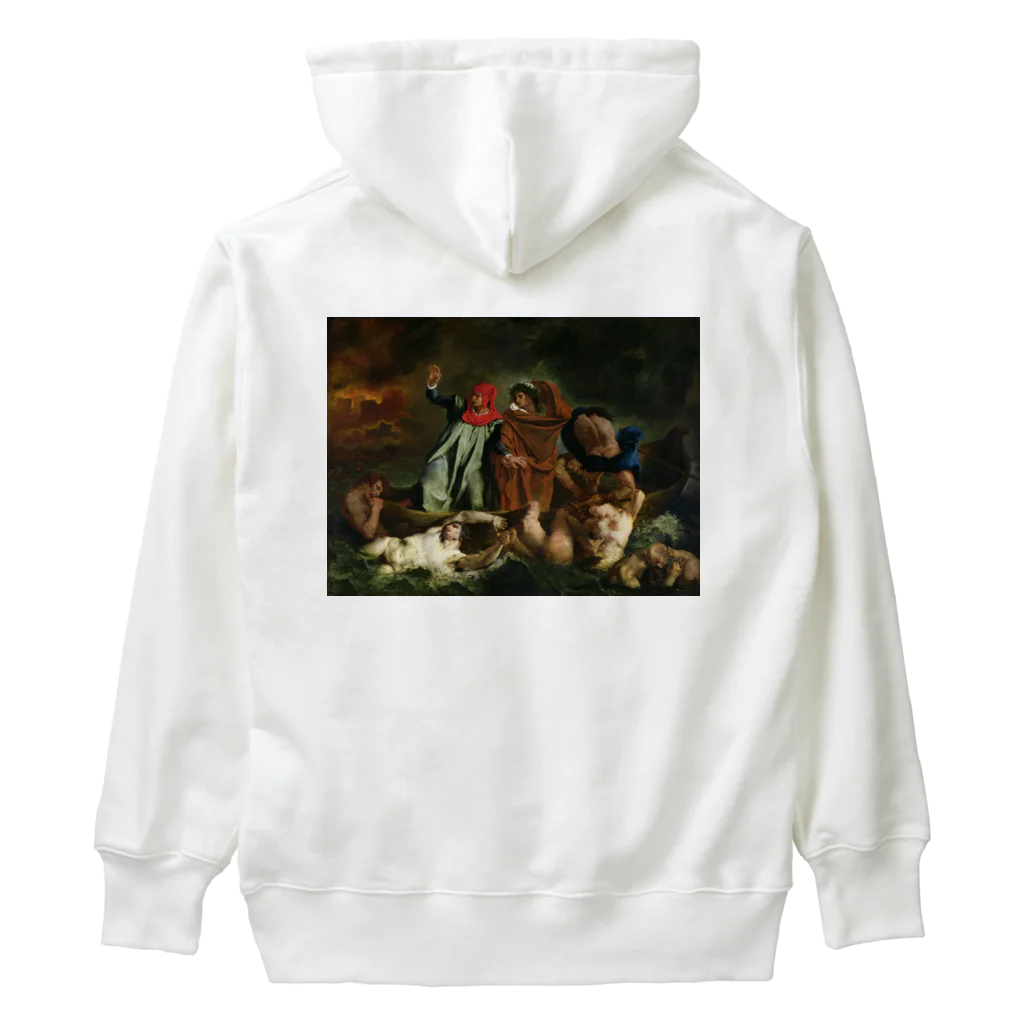 世界美術商店のダンテの小舟 / The Barque of Dante Heavyweight Hoodie