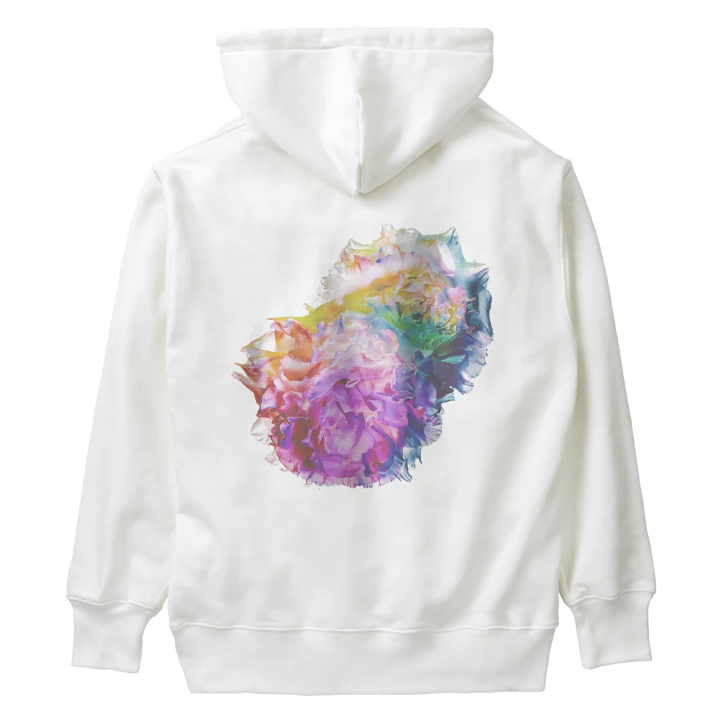 K_flowerのRainbow Carnation Heavyweight Hoodie