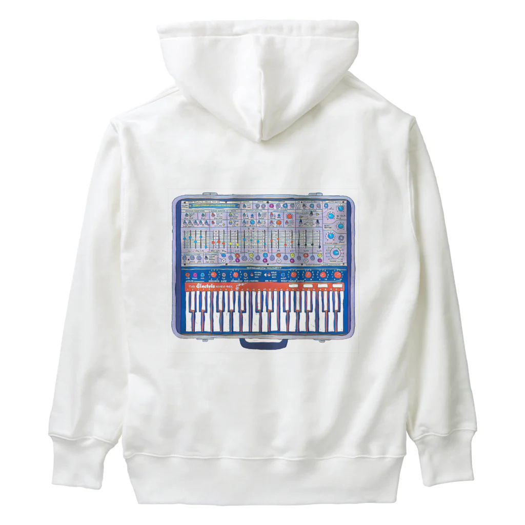 Vintage Synthesizers | aaaaakiiiiiのBuchla Music Easel Vintage Synthesizer Heavyweight Hoodie