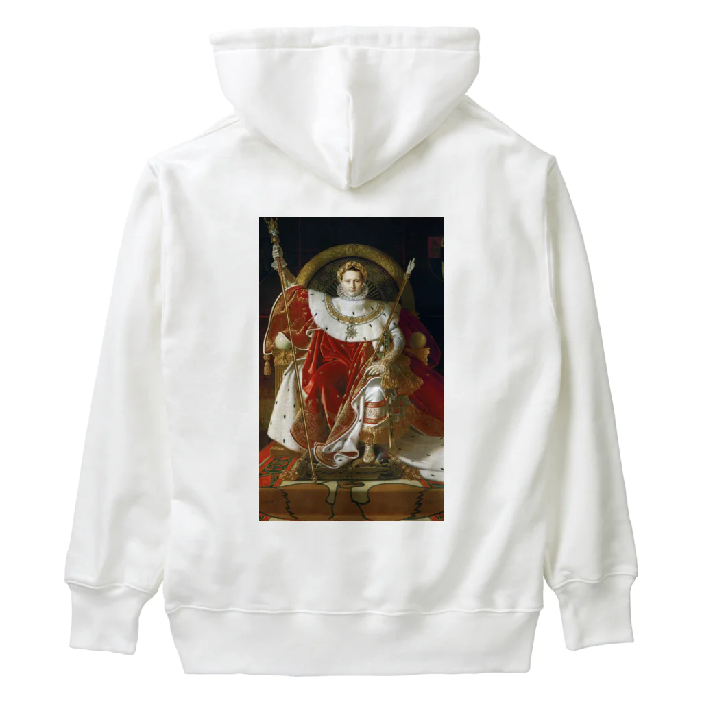 世界美術商店の玉座のナポレオン / Napoleon I on His Imperial Throne Heavyweight Hoodie