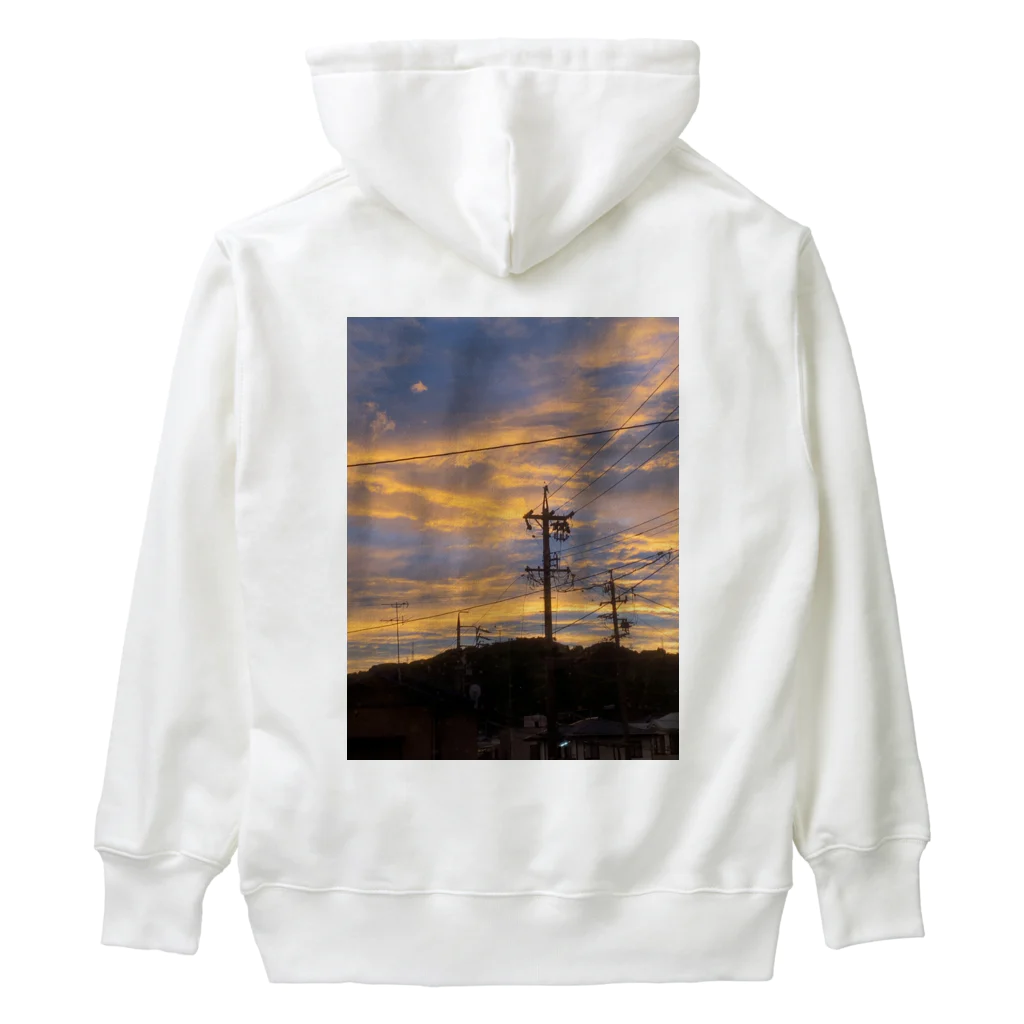 life photo goods shopの夕焼け Heavyweight Hoodie