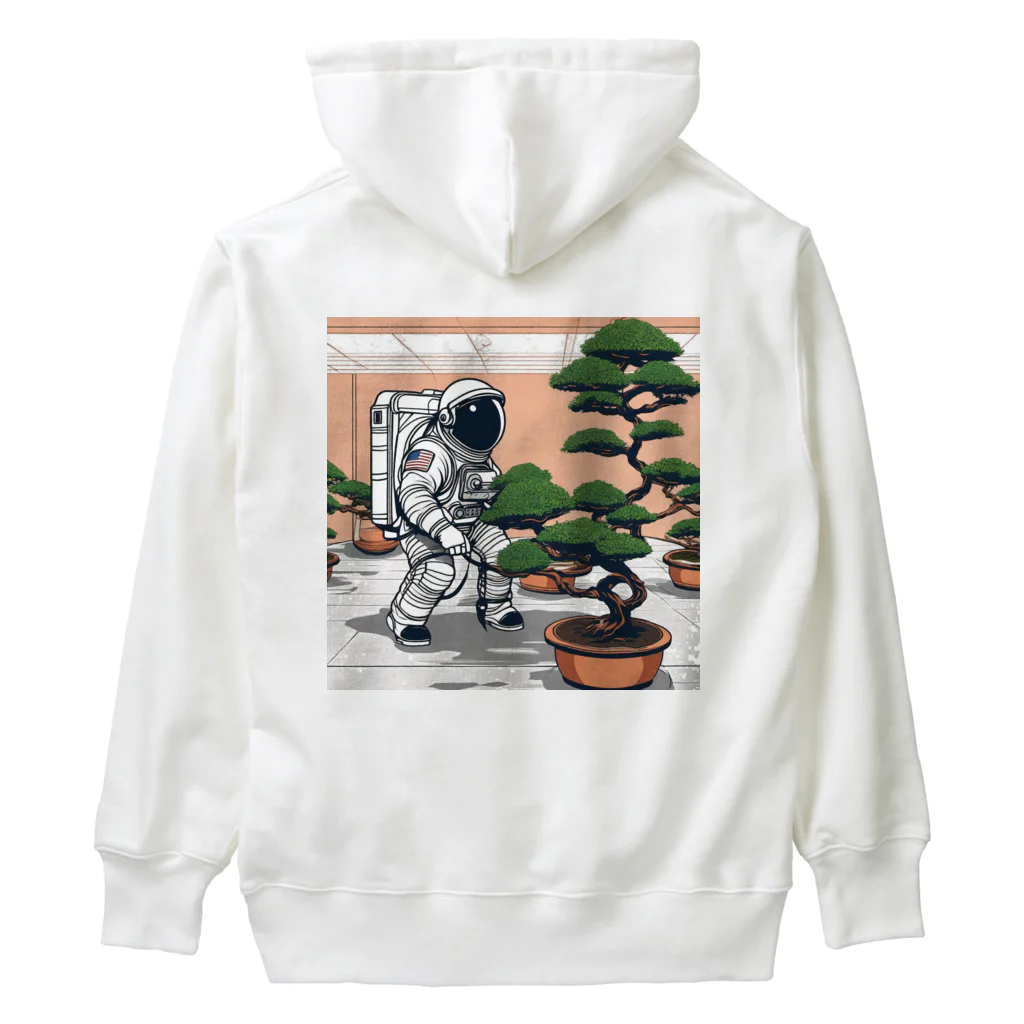 宇宙開発デザイン科のスペース盆栽 Heavyweight Hoodie