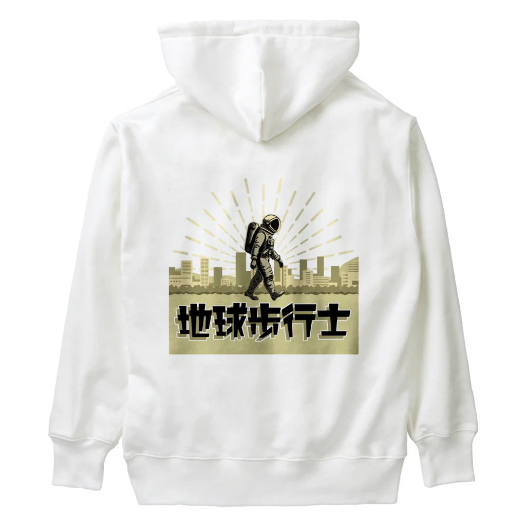 FOOF DESIGN の地球歩行士【バージョン02】 Heavyweight Hoodie