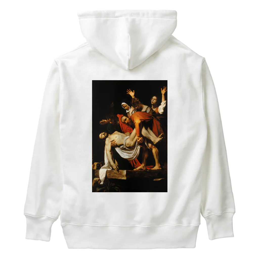 世界美術商店のキリストの埋葬 / The Entombment of Christ Heavyweight Hoodie