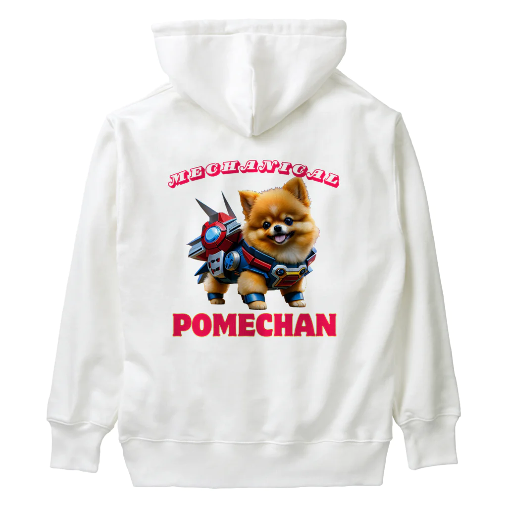 Pom-Dog'sのメカニカルポメちゃん Heavyweight Hoodie