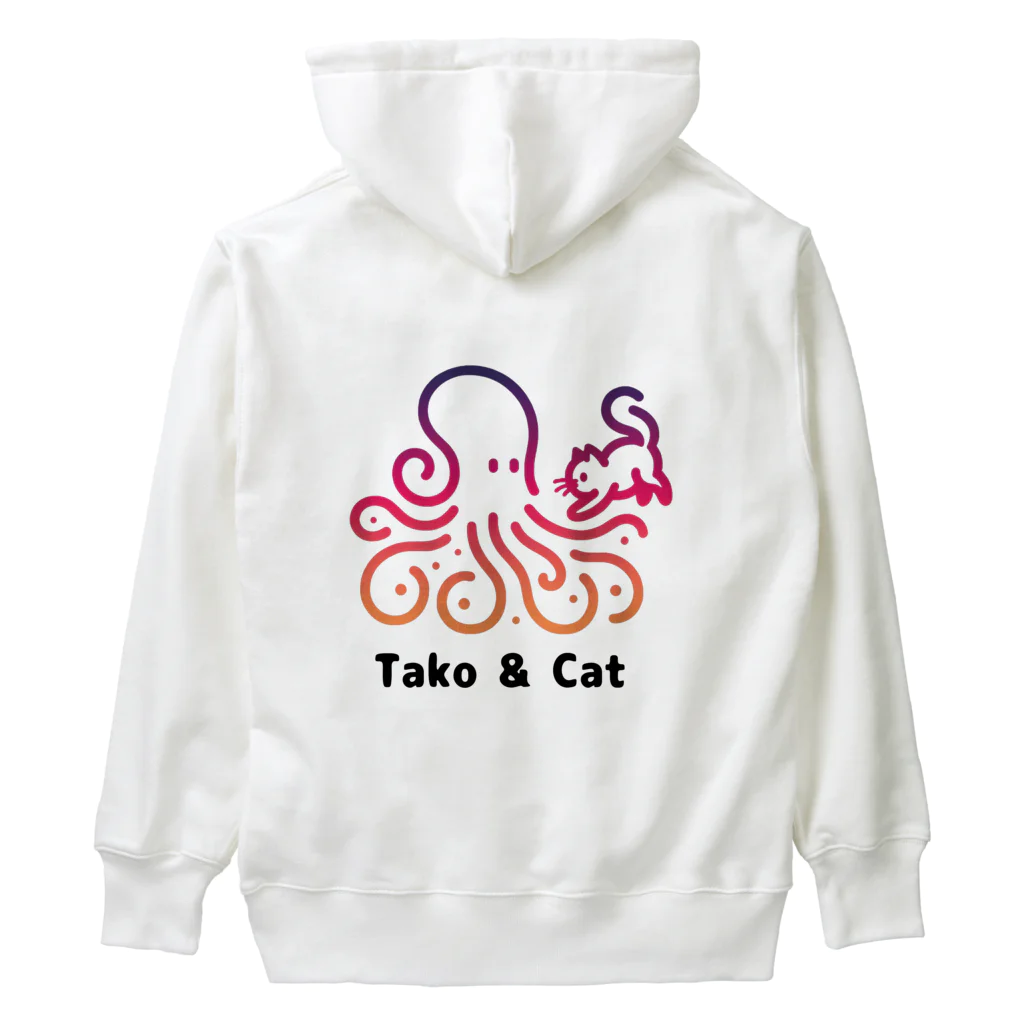 bravoadのタコ & 猫 Heavyweight Hoodie